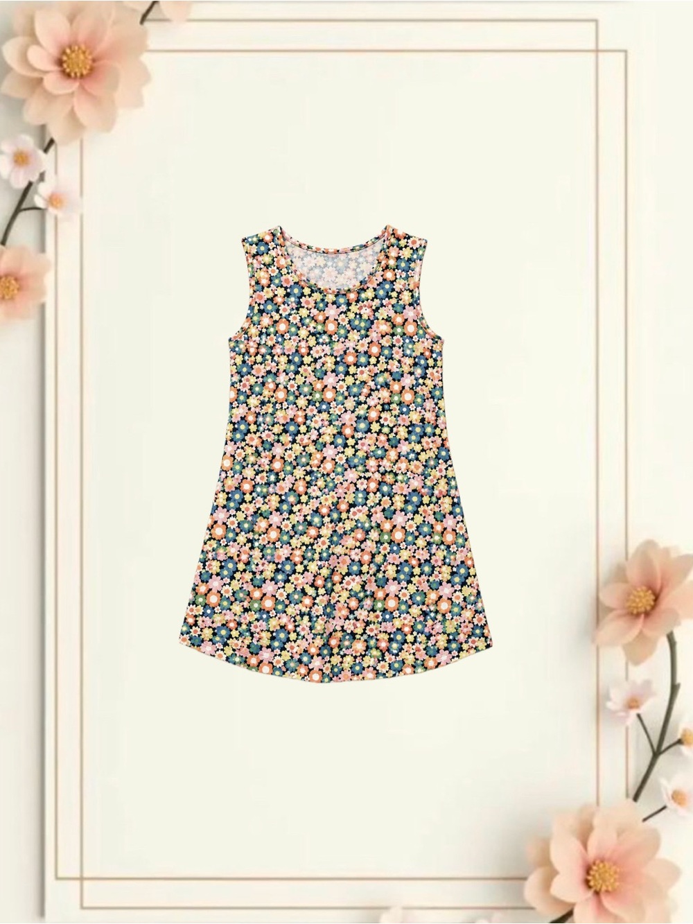 Floral Sleeveless Dress